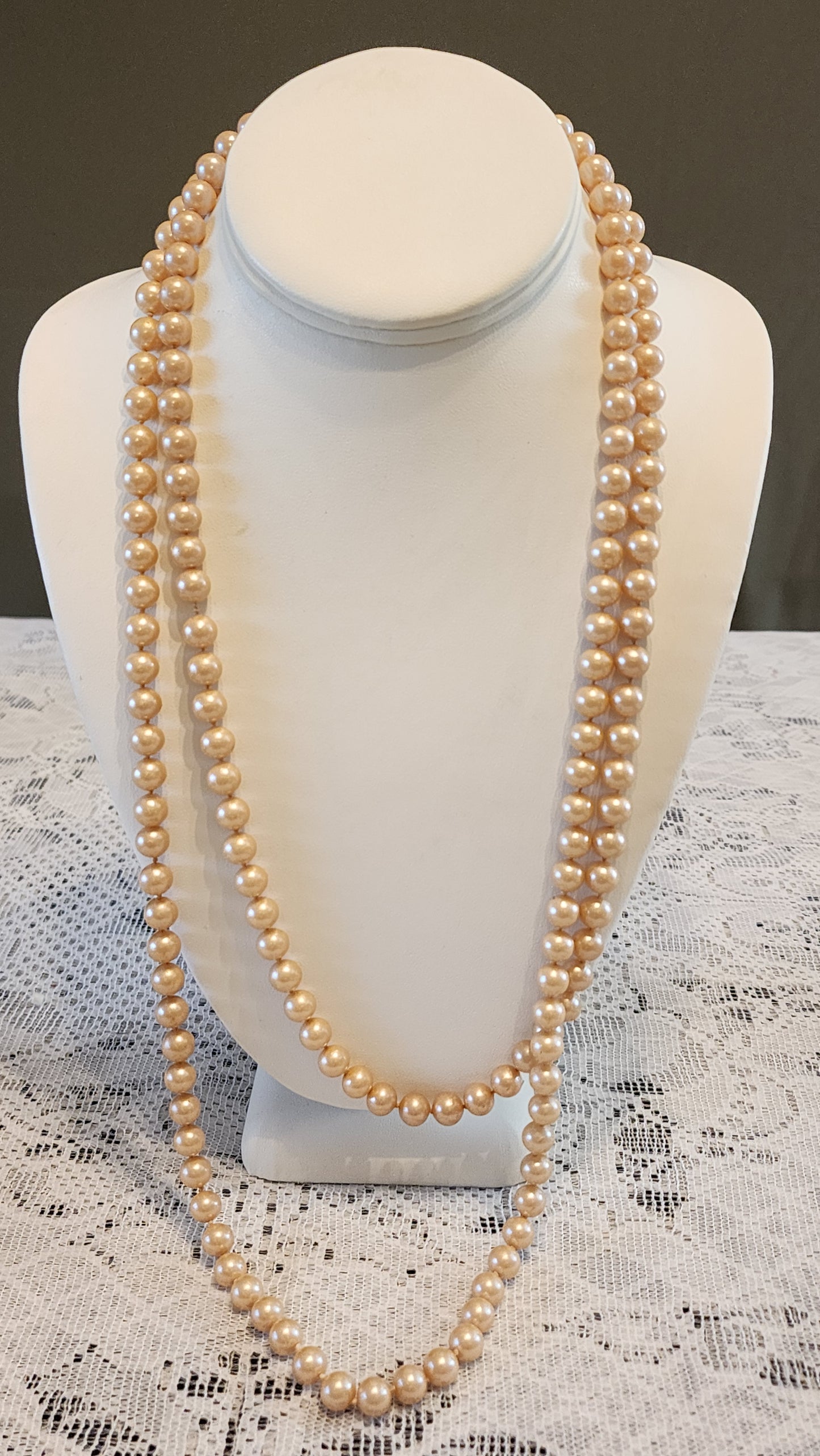 925 clasp pearl necklace