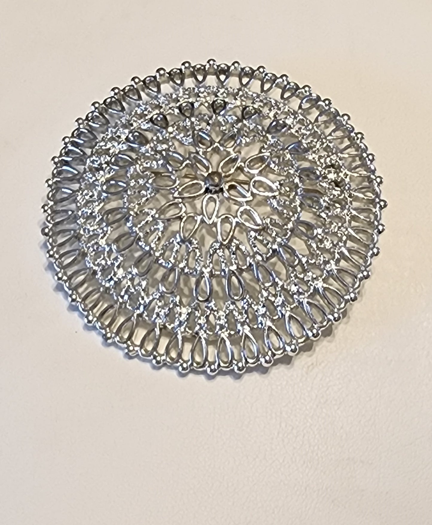 Sarah Coventry Silver Brooch