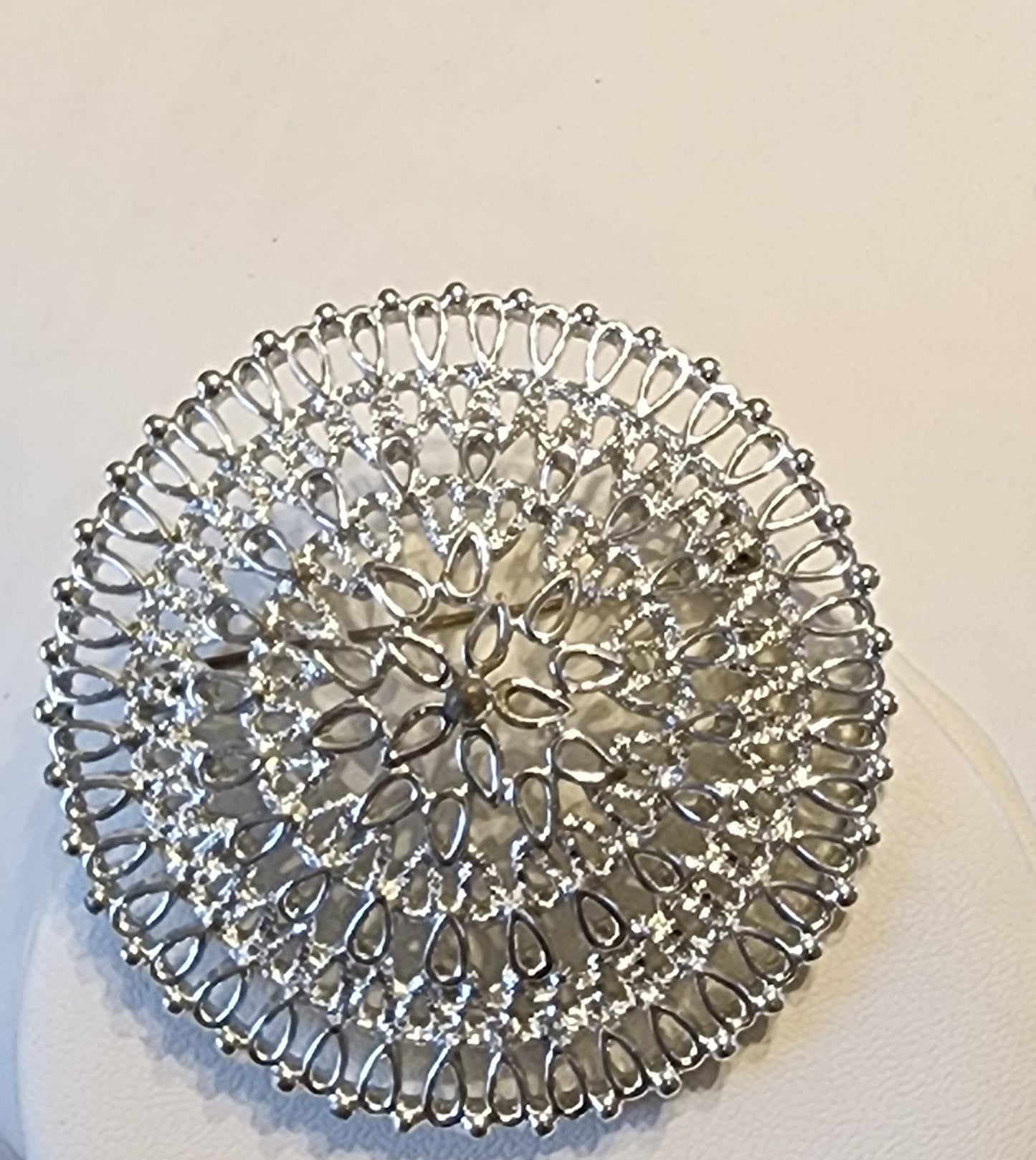 Sarah Coventry Silver Brooch