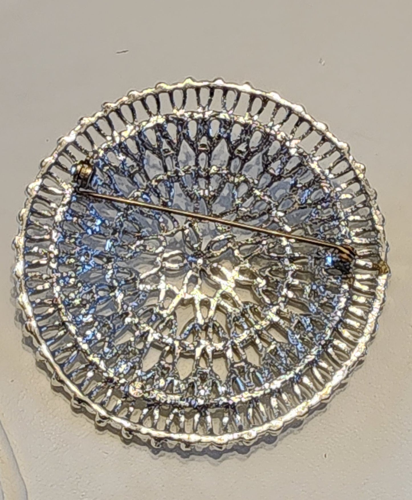 Sarah Coventry Silver Brooch