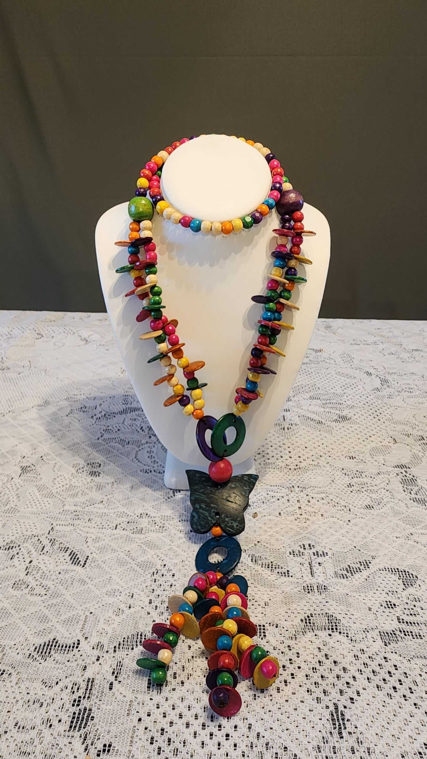 colorful necklace