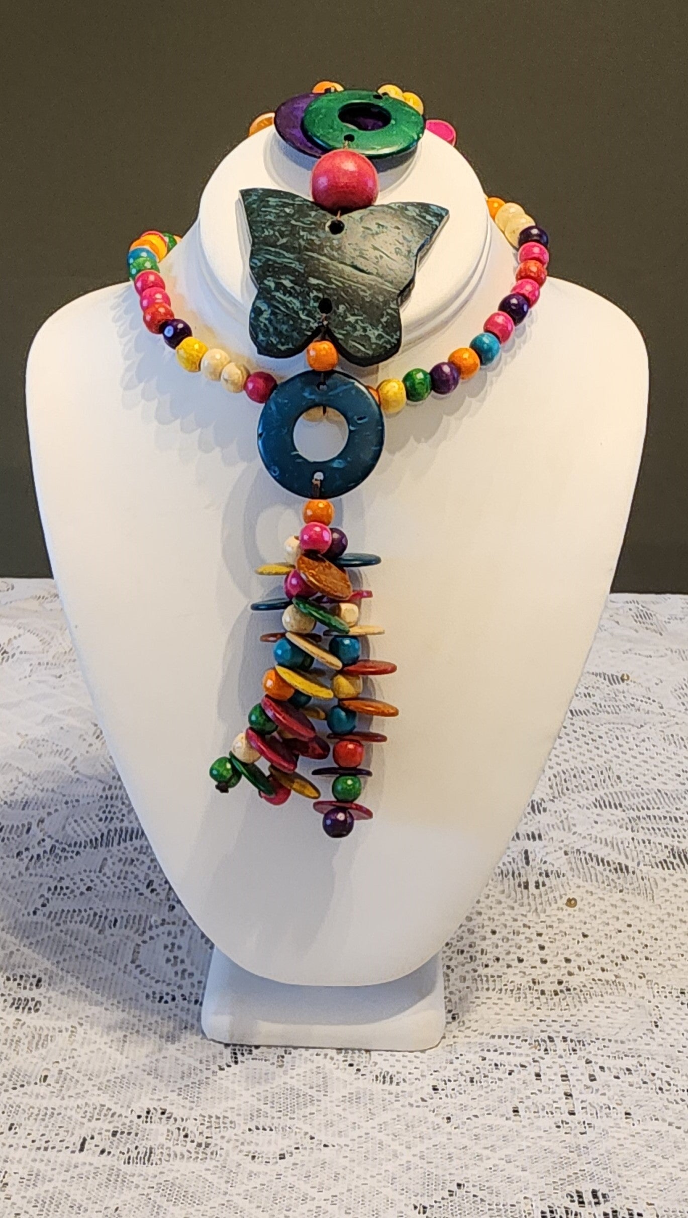 colorful necklace