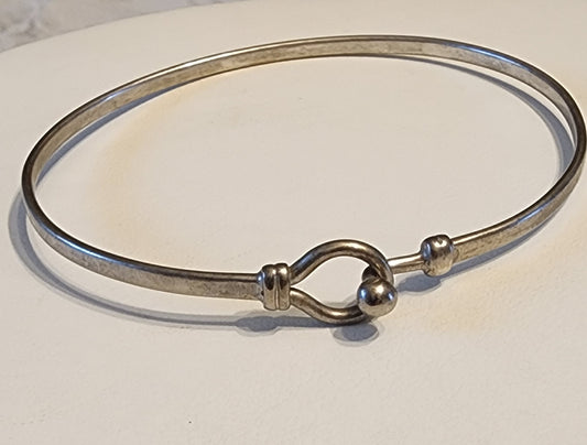 Silver tone bracelet