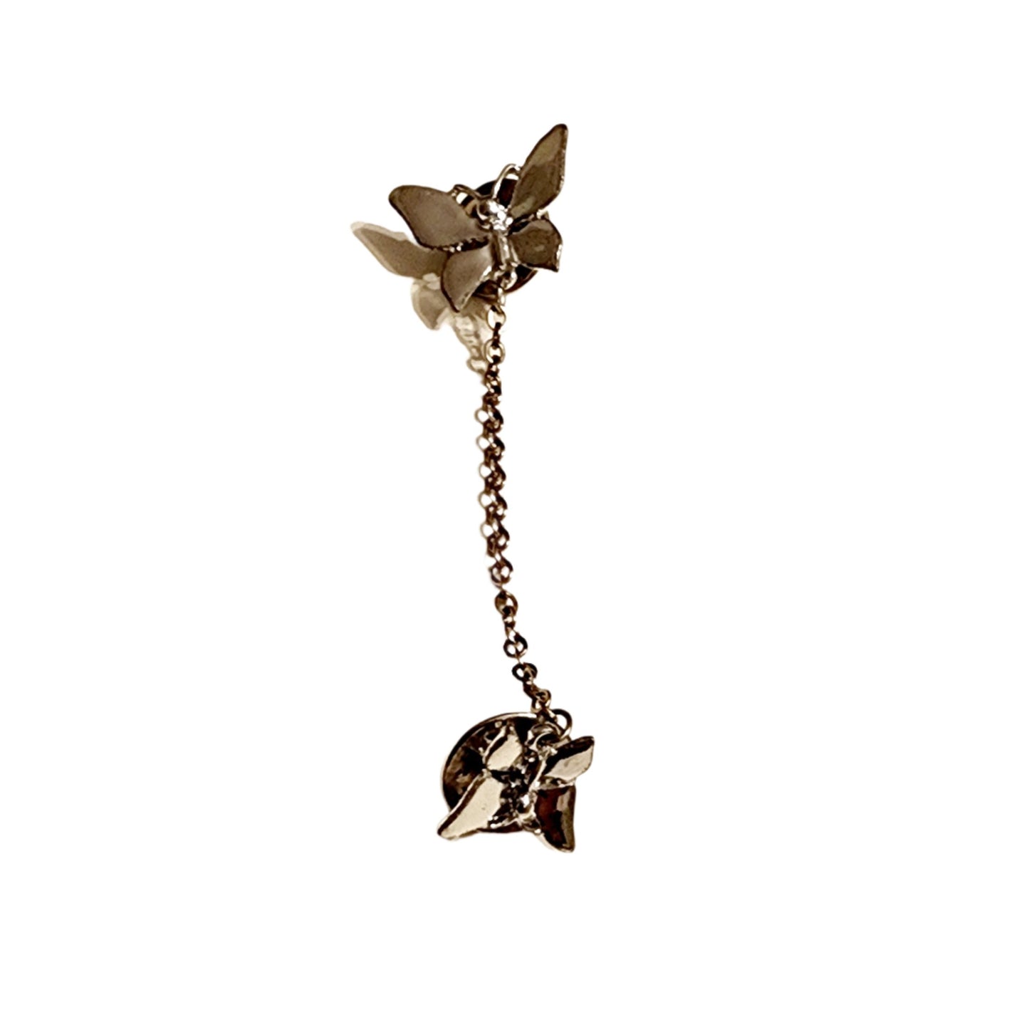 Butterfly lapel pin