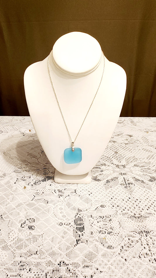 Blue Glass necklace