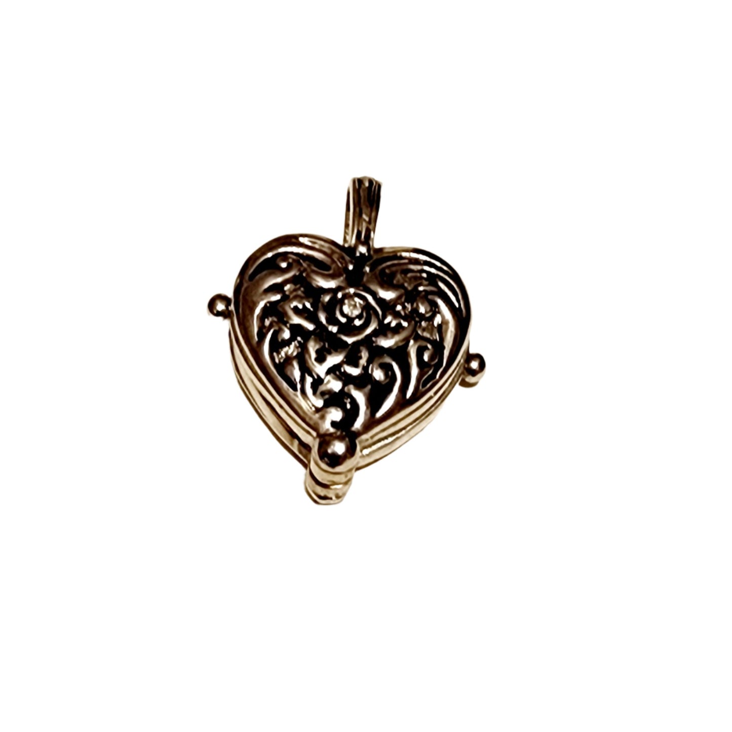 2 open up photo heart Pendant