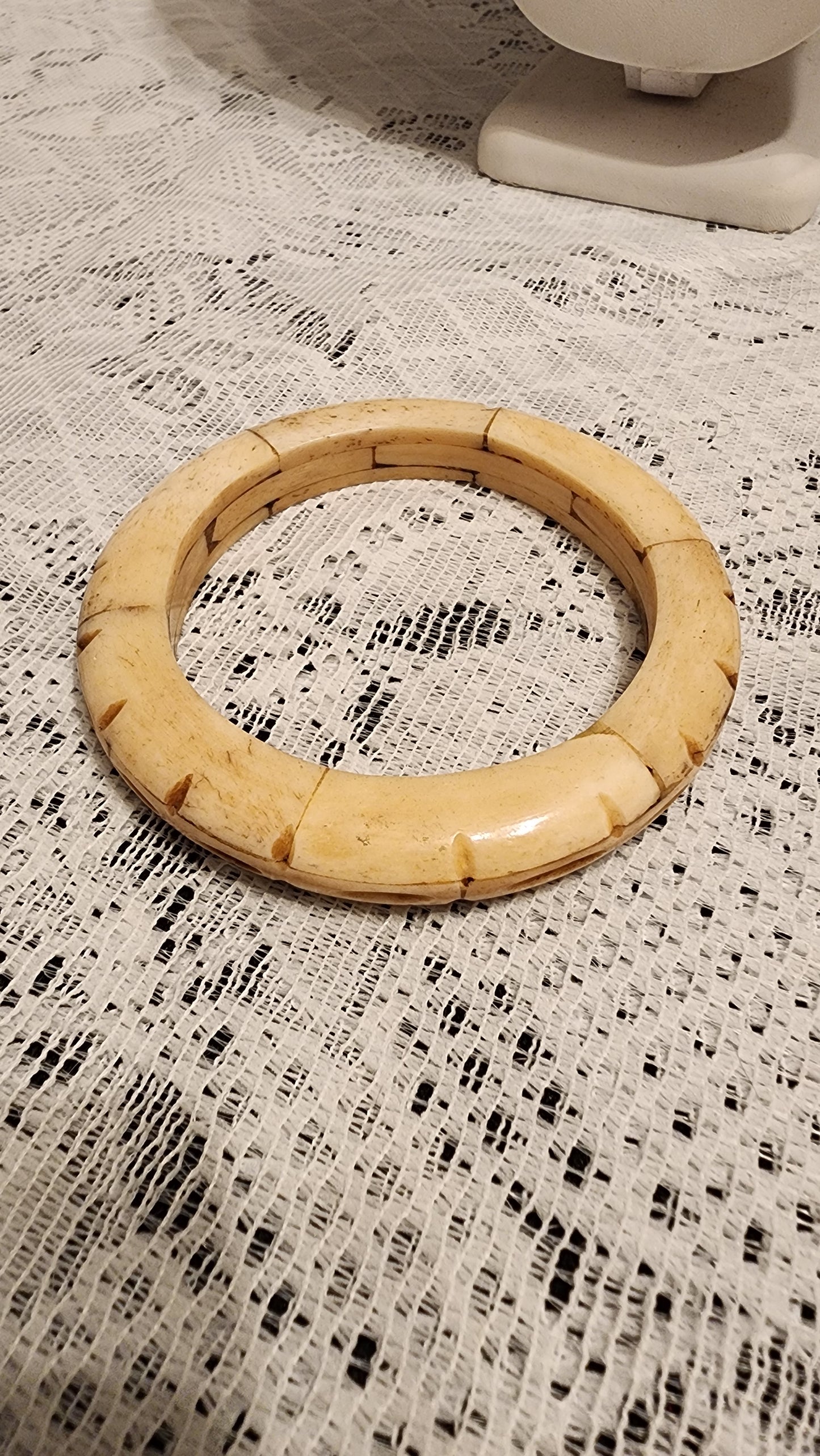 Bangle Faux bone bracelet